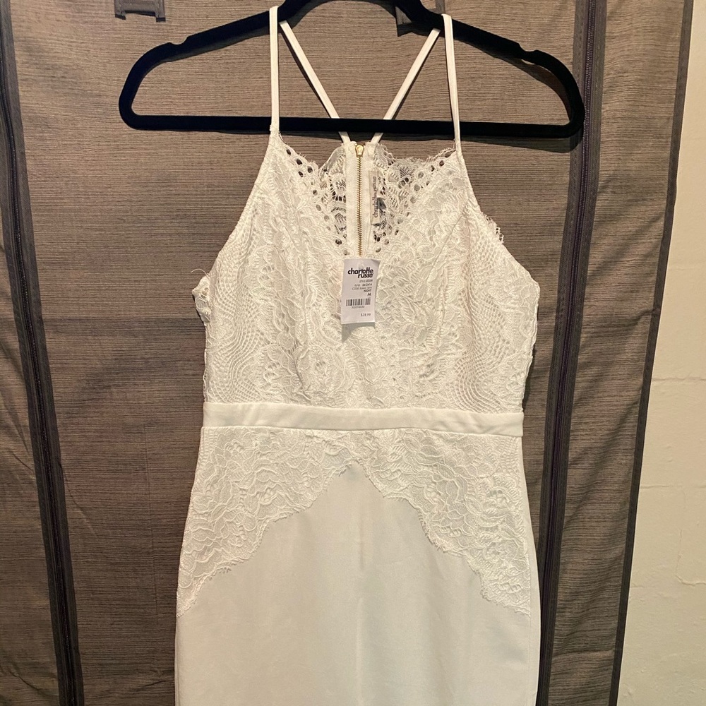 White Charlotte Russe dress